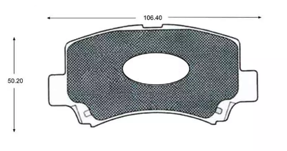 Pastilla Freno Delantera